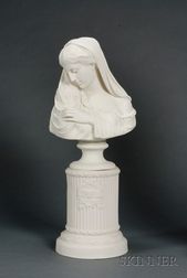 Copeland Parian Bust of The Mother
